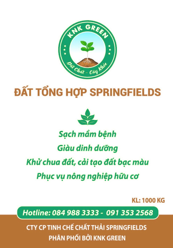 Đất tổng hợp Springfields 1000kg
