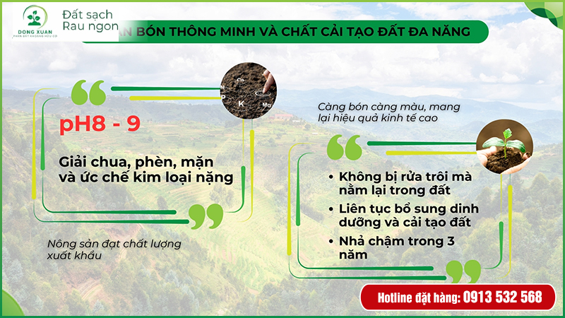Thông tin sản phẩm đất sạch