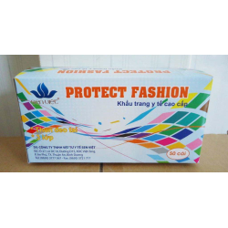 Khẩu trang protect-fashion - Khẩu Trang Sen Việt - Công Ty TNHH Vật Tư Y Tế Sen Việt