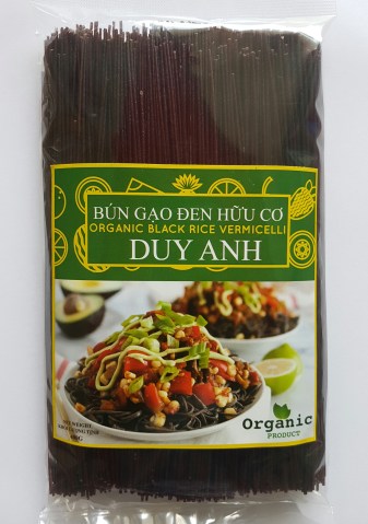 Bún gạo đen hữu cơ - Thực Phẩm Duy Anh - Công Ty TNHH Xuất Nhập Khẩu Thực Phẩm Duy Anh