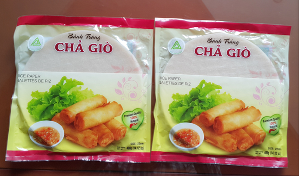 Bánh tráng chả giò