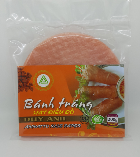 Bánh tráng hạt điều đỏ - Thực Phẩm Duy Anh - Công Ty TNHH Xuất Nhập Khẩu Thực Phẩm Duy Anh