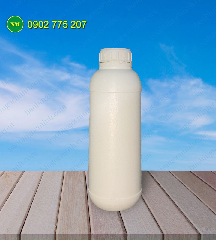 Chai nhựa HDPE 1L nắp vặn Garanti