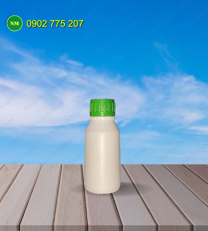 Chai nhựa HDPE 100ml đựng nông dược, thuốc thú y, thuốc thủy sản