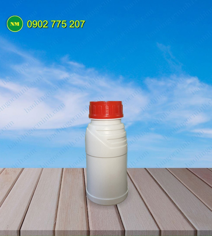 Chai nhựa HDPE 250ml đựng thuốc thú y