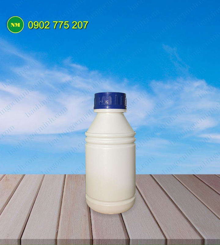 Chai nhựa HDPE 500ml đựng thuốc BVTV