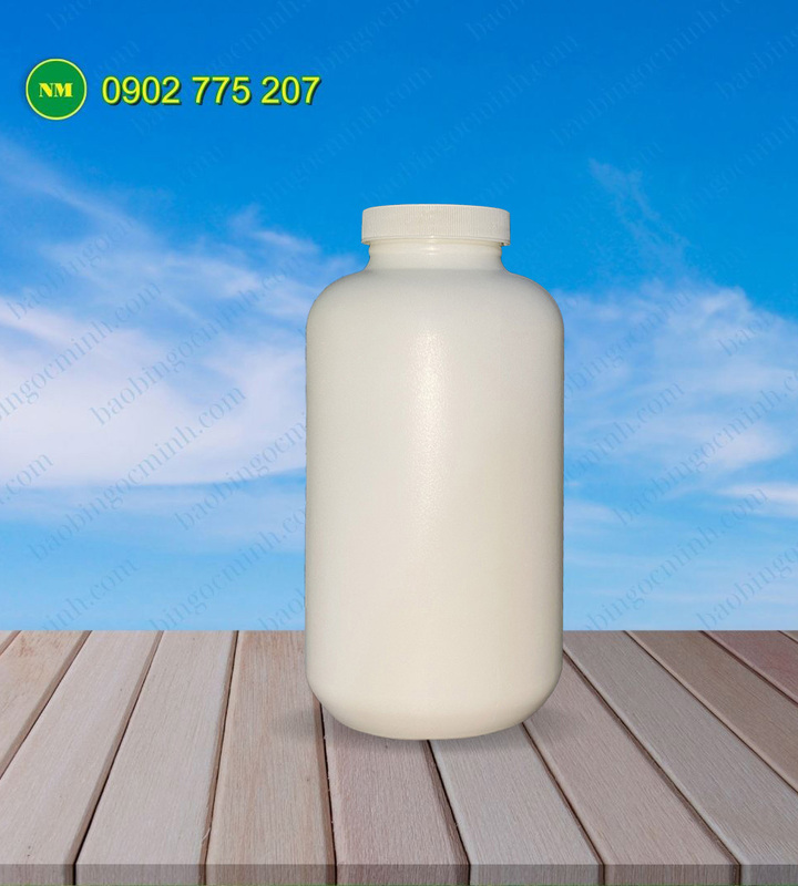Hũ nhựa đựng dược phẩm 500cc