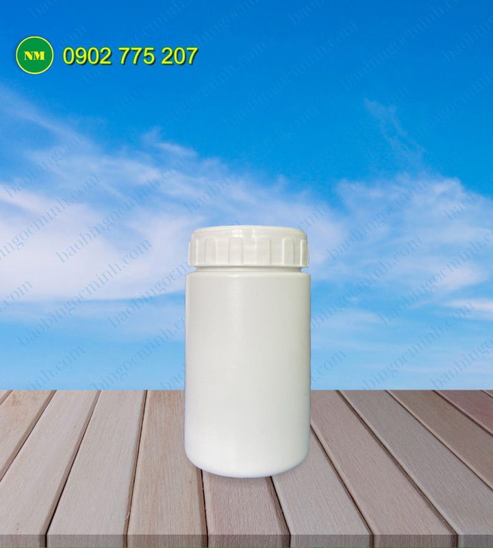 Hũ nhựa HDPE 100gram đựng dược phẩm