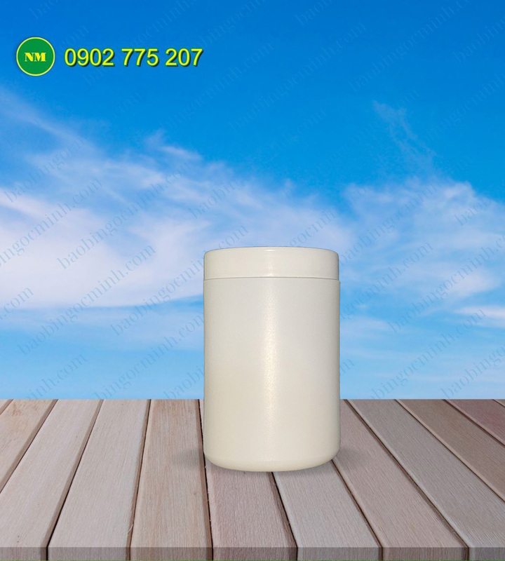 Hũ nhựa HDPE 250gram đựng bột đậu nành