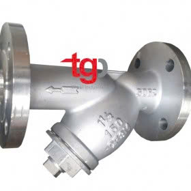 Y lọc inox mặt bích