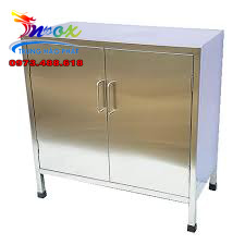 Tủ inox 2 cánh mở