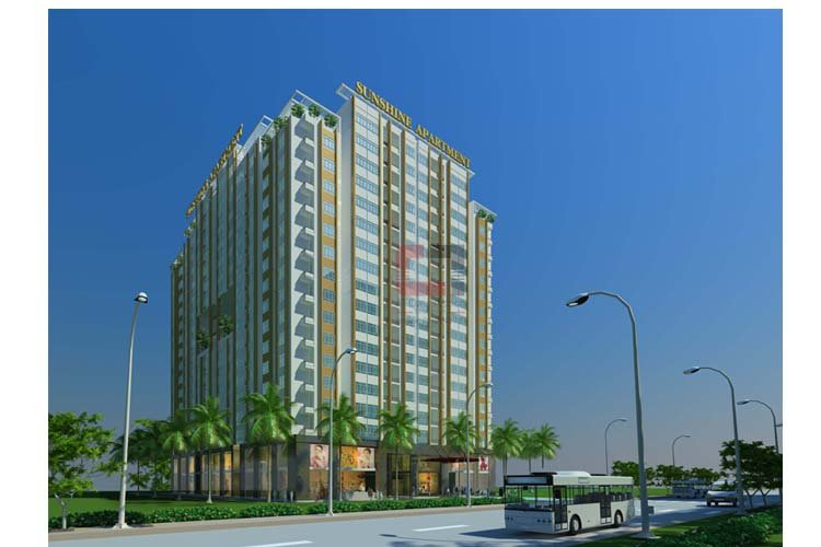 Thiết kế xây dựng chung cư Sunshine - AT Construction - Công Ty Cổ Phần Xây Dựng Và Trang Trí Nội Thất AT