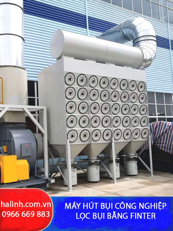 Xử lý khí thải công nghiệp - lọc bụi túi vải Filter