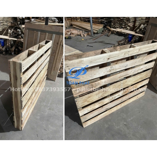 Pallet gỗ kệ hàng - Pallet Toàn Phát - Công Ty TNHH Một Thành Viên Thương Mại Dịch Vụ Pa Lét Toàn Phát