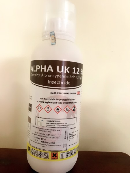 Thuốc diệt côn trùng Alpha UK 12 SC