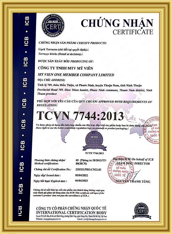 Chứng nhận TCVN 7744:2013