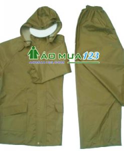Áo mưa bộ vải dù bộ đội - áo Mưa 123 - Công Ty TNHH Thương Mại Và Sản Xuất Đỗ Minh