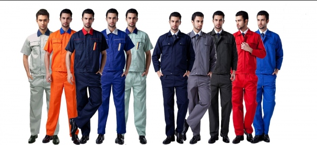 Quần áo bảo hộ lao động vải kaki - Vải Sợi Thiên Hà - Công Ty TNHH Thương Mại Và Vải Sợi Thiên Hà