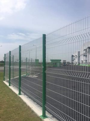 Hàng rào mạ kẽm sơn tĩnh điện