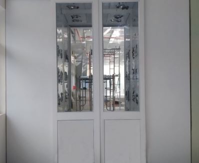 Buồng thổi bụi cửa trượt AST01