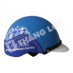 Mũ bảo hiểm nửa đầu ốp da - Xưởng Nón Bảo Hiểm Theo Yêu Cầu - Công Ty TNHH Sản Xuất Quảng Cáo Thắng Lợi