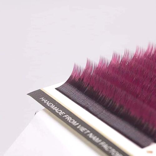 Lông mi hàng tóc màu - mẫu mới - Lông Mi Thanh Thảo - Công ty TNHH Sản Xuất Lông Mi Thanh Thảo