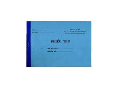 Phiếu thu - Chi A4