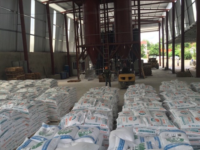 Xưởng sản xuất bột đá