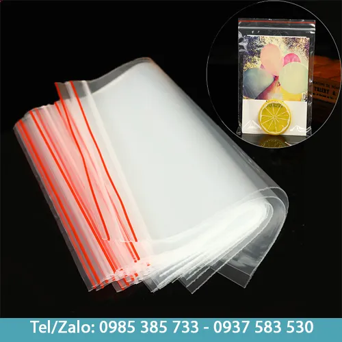 Túi Zipper - Đồ Nhựa Dùng 1 Lần Thu Hồng - Công Ty TNHH Thương Mại Thu Hồng