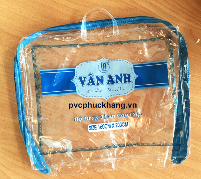 Túi PVC đựng drap - Túi Nhựa PVC Phúc Khang - Công Ty CP Sản Xuất Thương Mại Bao Bì Phúc Khang