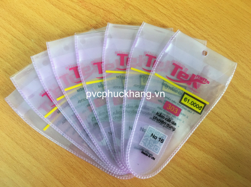 Túi PVC đựng kềm - Túi Nhựa PVC Phúc Khang - Công Ty CP Sản Xuất Thương Mại Bao Bì Phúc Khang