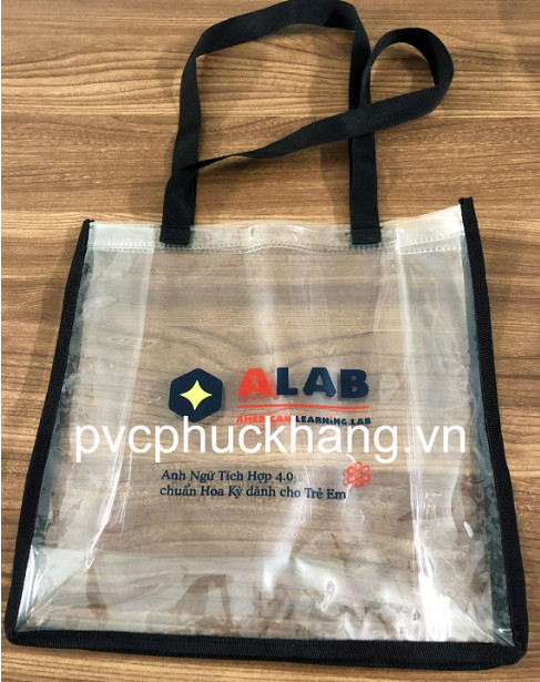 Túi PVC may viền - Túi Nhựa PVC Phúc Khang - Công Ty CP Sản Xuất Thương Mại Bao Bì Phúc Khang