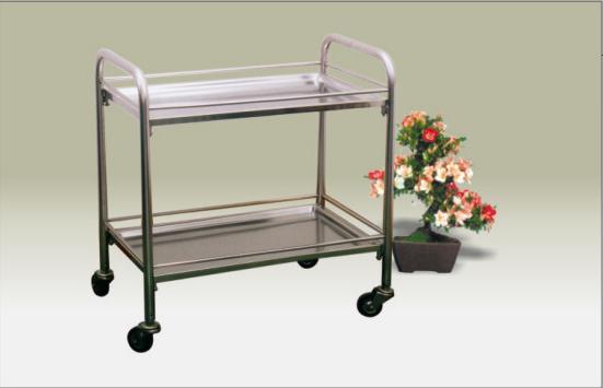 Xe đẩy tiêm 2 tầng