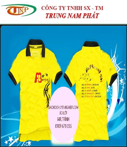 áo thun đồng phục - Công Ty TNHH Sản Xuất Thương Mại Trung Nam Phát