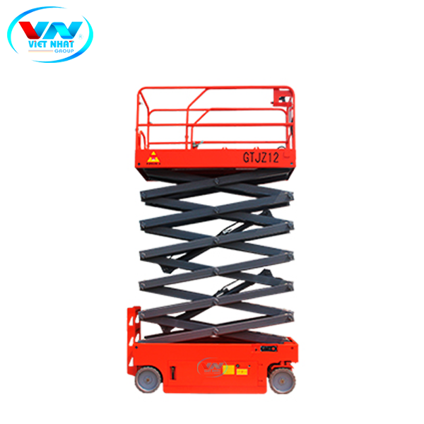 Thang nâng cắt kéo bằng điện