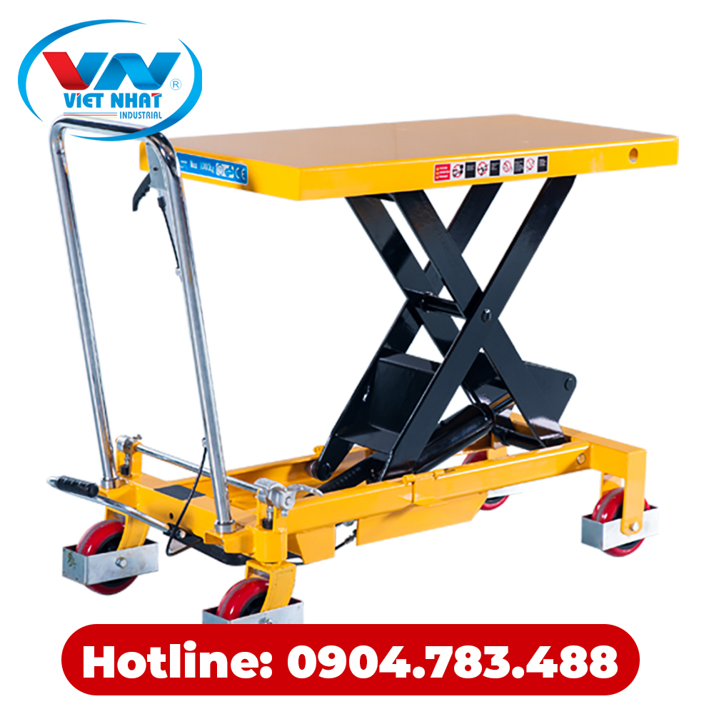 Xe nâng mặt bàn 1000kg