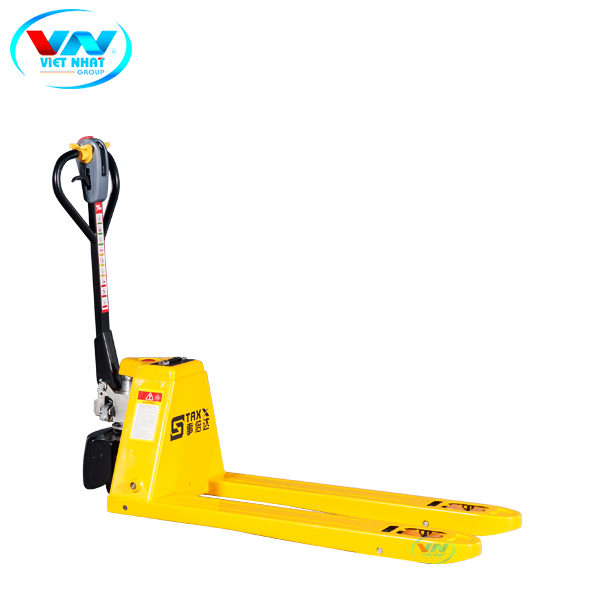 Xe nâng tay cao bán tự động