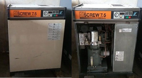 Máy nén khí Hitachi cũ - Máy Nén Khí Trục Vít, Máy Nén Khí Cũ - Công Ty Cổ Phần Máy Nén Khí 247