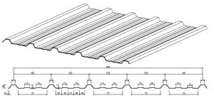 Tôn 6 sóng công nghiệp