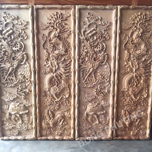 Cắt, khắc CNC trên gỗ - Quảng Cáo Đoàn Phát Kiên Giang - Công Ty TNHH Đoàn Phát Kiên Giang