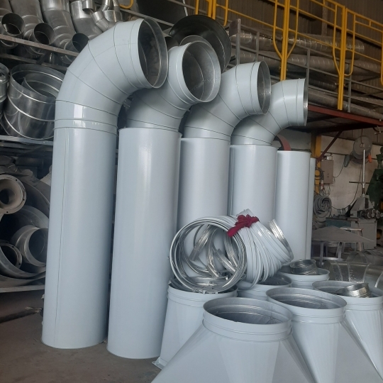 Ống thông gió các loại - Thiết Bị Xử Lý Bụi Minh An Phát - Công Ty TNHH Cơ Khí Minh An Phát