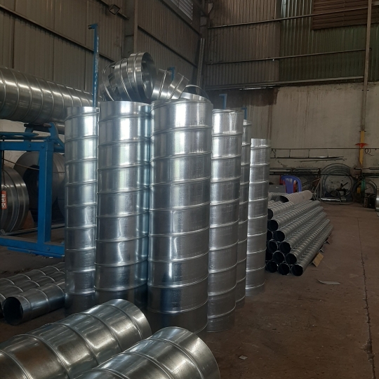 Ống xoắn - Thiết Bị Xử Lý Bụi Minh An Phát - Công Ty TNHH Cơ Khí Minh An Phát