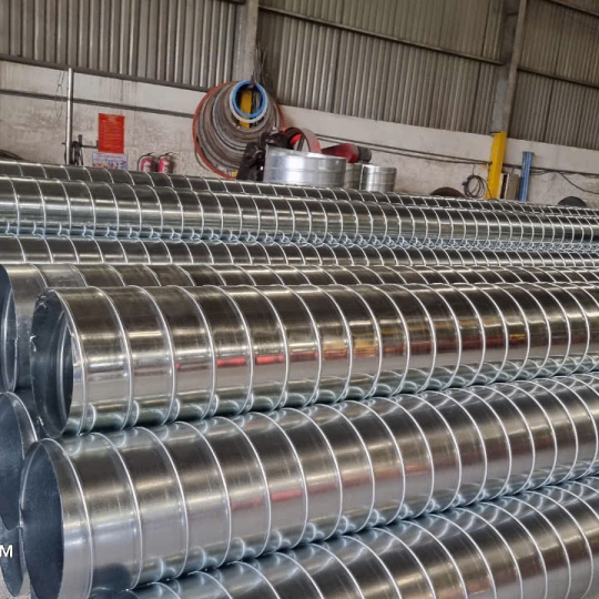 Ống xoắn - Thiết Bị Xử Lý Bụi Minh An Phát - Công Ty TNHH Cơ Khí Minh An Phát