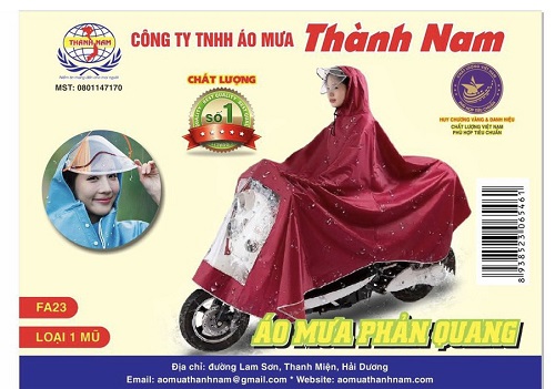 Áo mưa phản quang