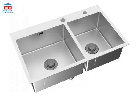 Chậu rửa bát Inox Viglacera - Thiết Bị Vệ Sinh Cường Quốc - Công Ty Cổ Phần Thương Mại Và Dịch Vụ Cường Quốc