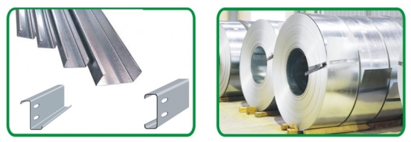 Xà gồ thép mạ kẽm chữ C Z V - Tôn Thép An Thắng - Công Ty Cổ Phần Đầu Tư Và Thương Mại An Thắng