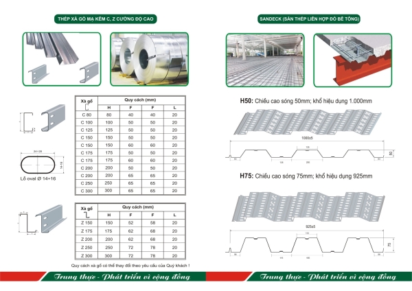 Xà gồ - Tôn Thép An Thắng - Công Ty Cổ Phần Đầu Tư Và Thương Mại An Thắng