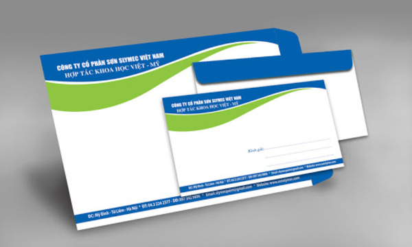 In bao thư công ty