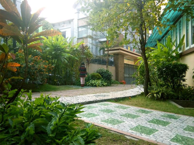 Thi công tiểu cảnh trường học