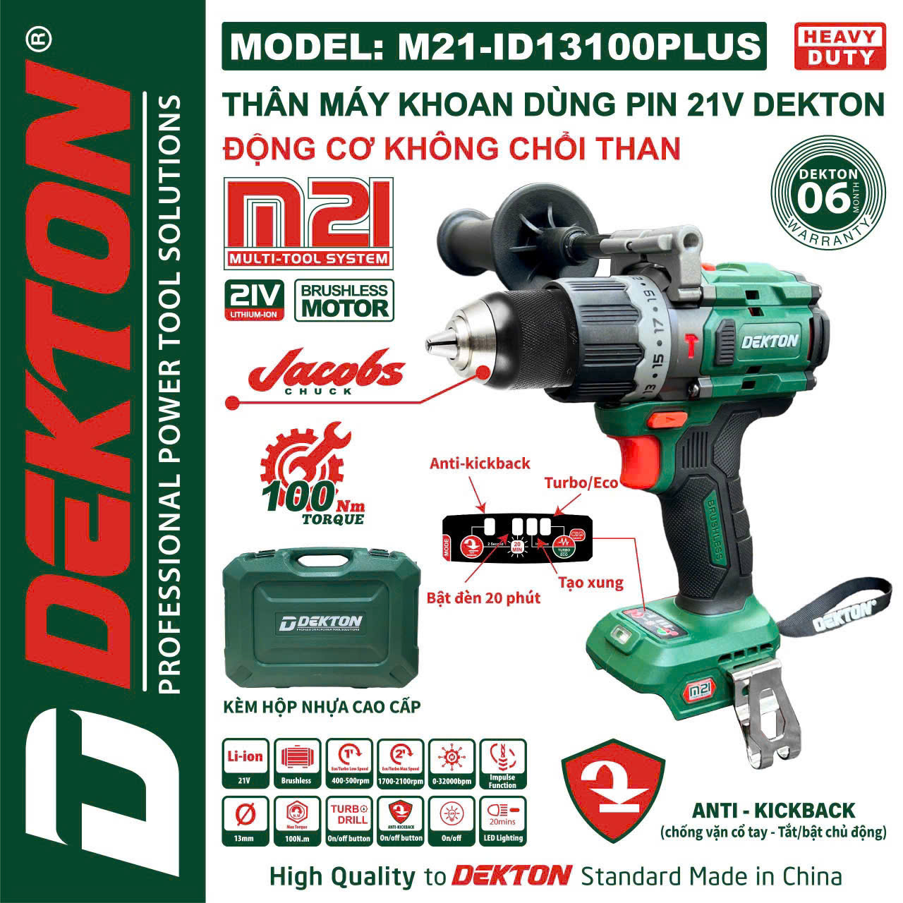 Dekton M21-ID13100PLUS